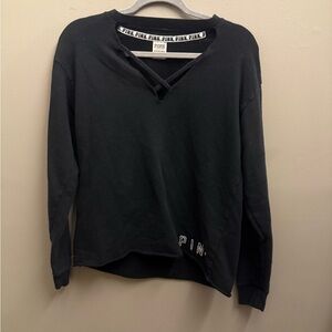 Victoria's Secret Pink Black Top